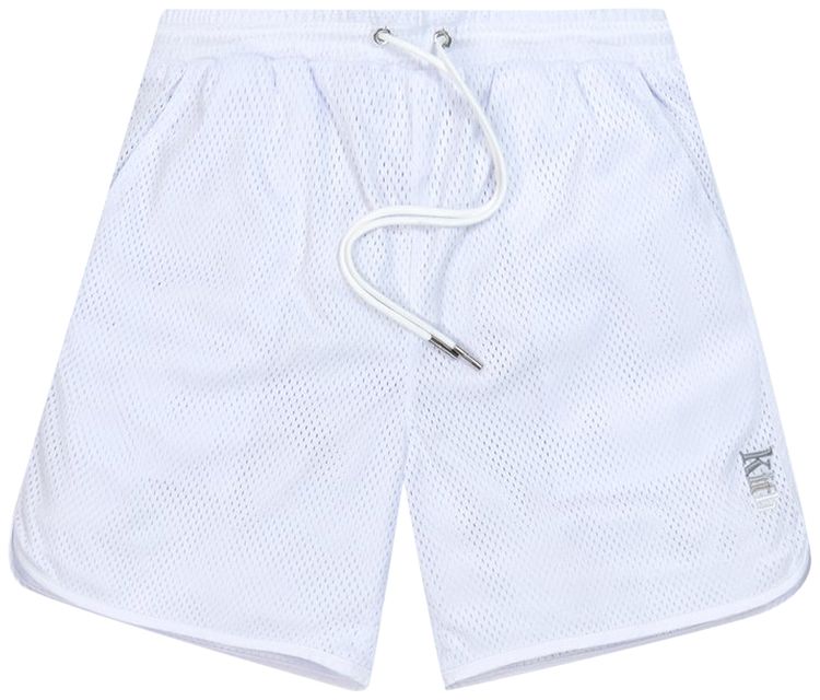 Kith Jordan Mesh Shorts White