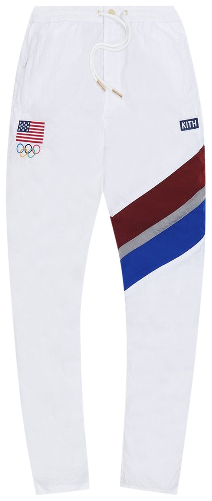 Kith USA Track Pant White
