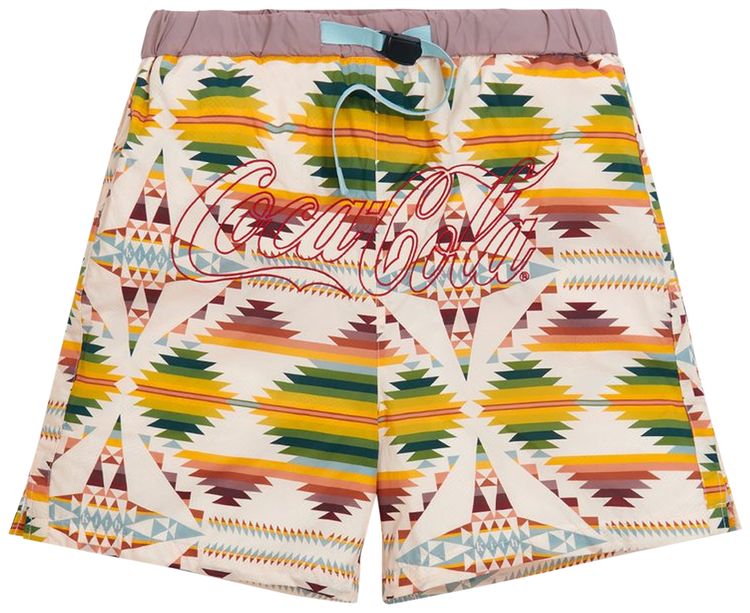 Kith x Coca Cola x Pendleton Swim Short BeigeMulti
