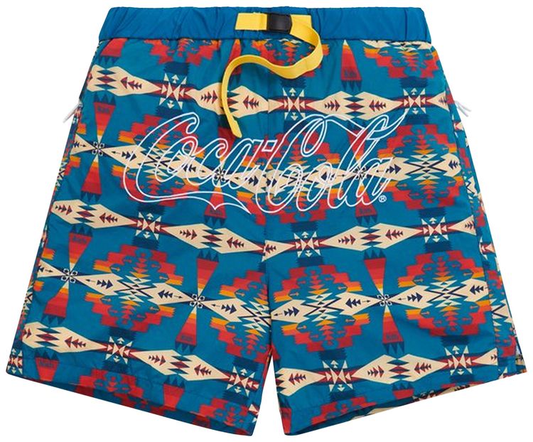 Kith x Coca Cola x Pendleton Swim Short TealMulti