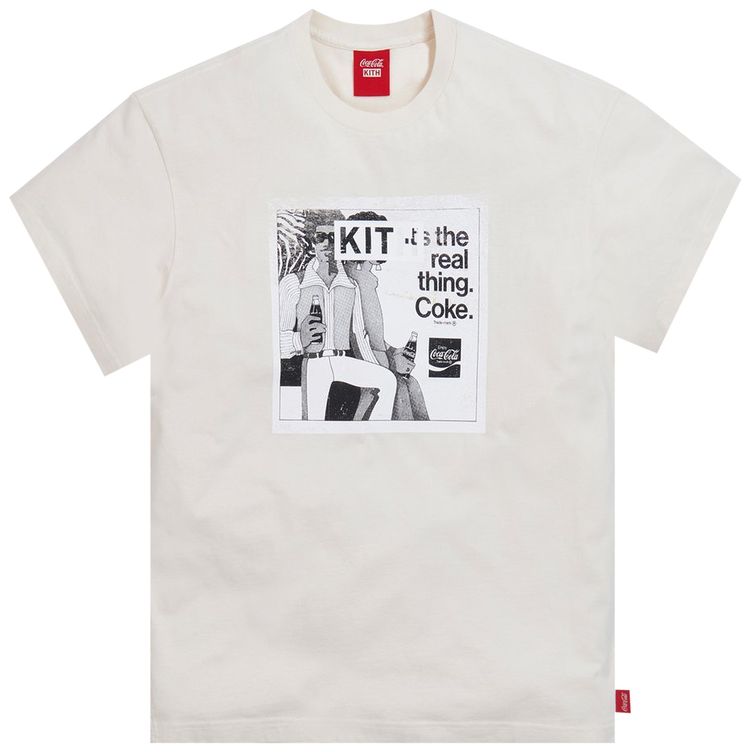 Kith x Coca Cola 60S Vintage Tee Ivory