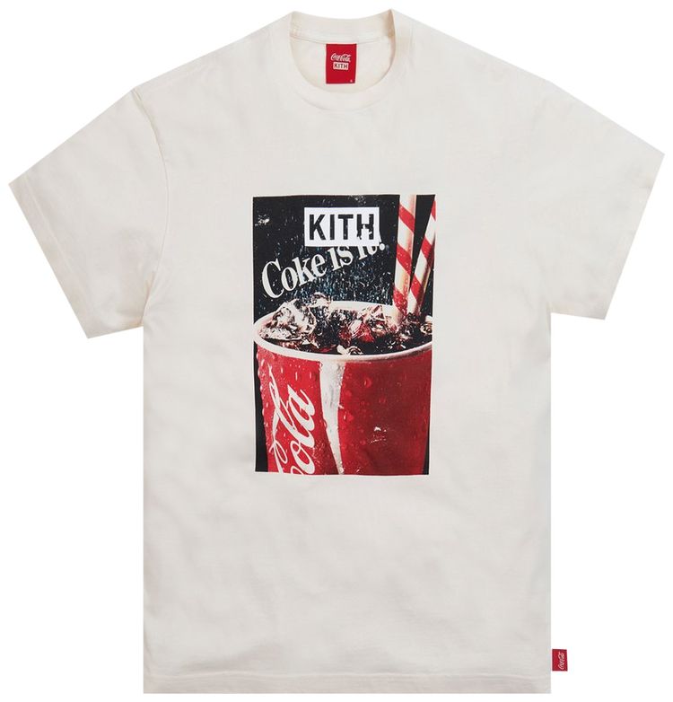 Kith x Coca Cola Drink Vintage Tee Ivory
