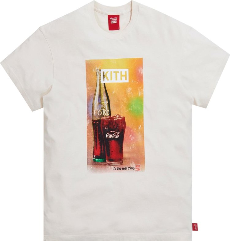 Kith x Coca Cola Spotlight Vintage Tee Ivory