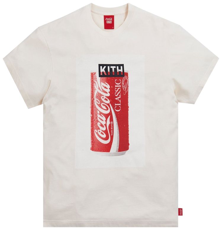 Kith x Coca Cola Can Vintage Tee Ivory