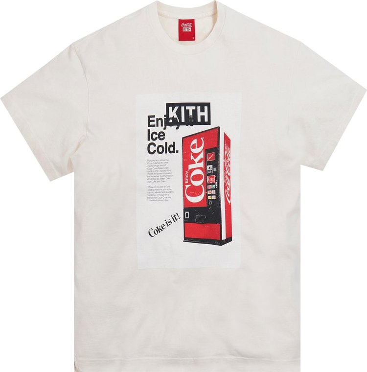 Kith x Coca-Cola Ice Cold Vintage Tee 'Ivory'