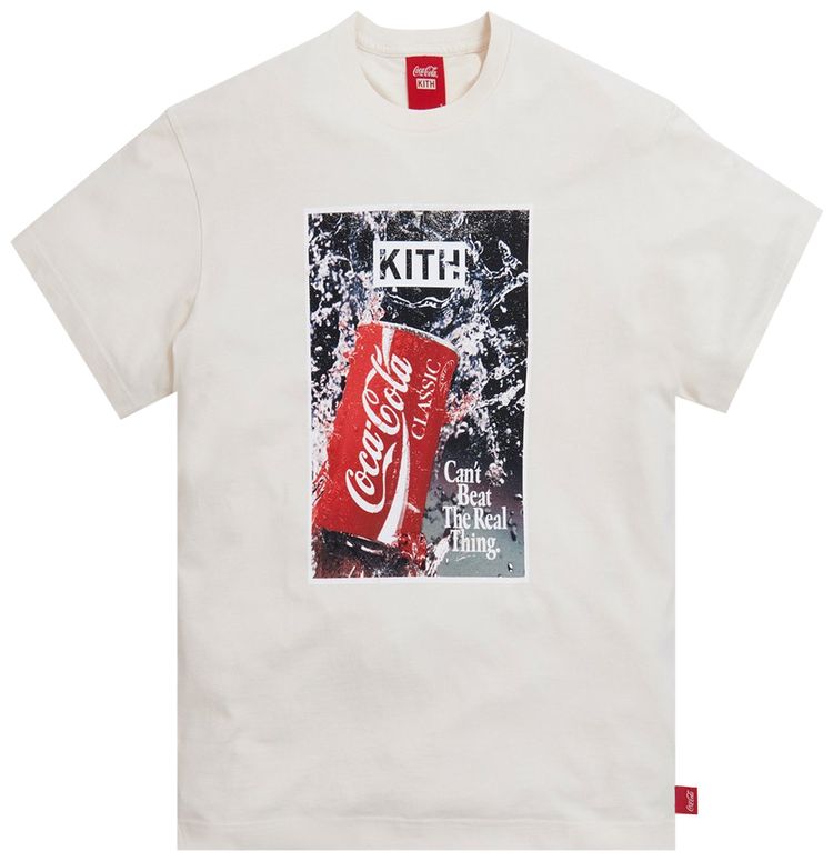 Kith x Coca Cola Splash Vintage Tee Ivory