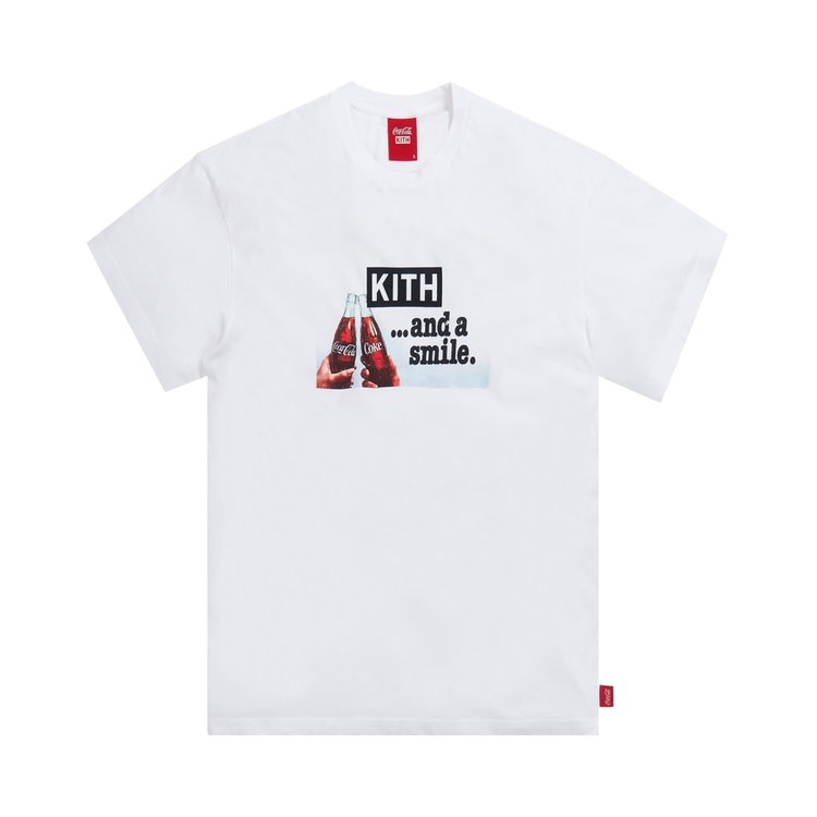 Kith x Coca Cola Smile Vintage Tee White