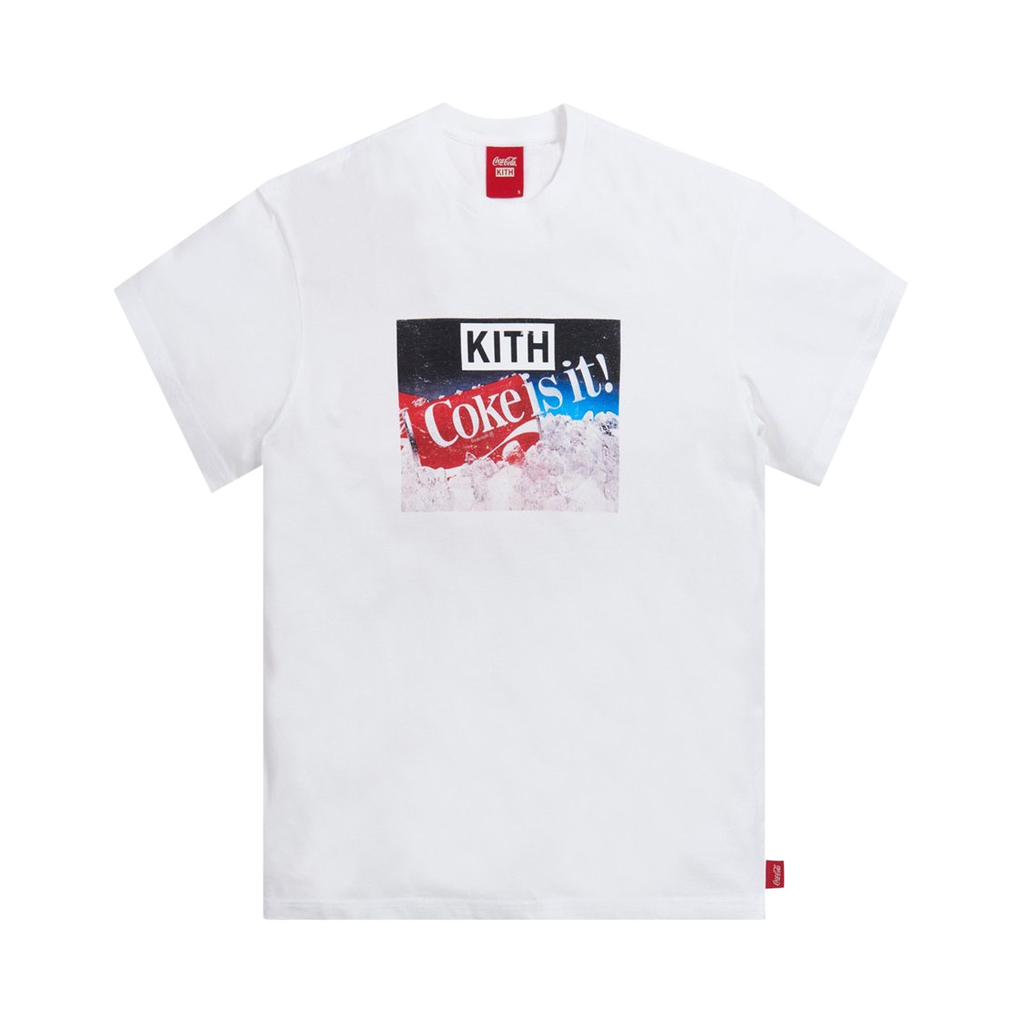 Buy Kith x Coca-Cola Coke Is It Vintage Tee 'White' - KH3856 101