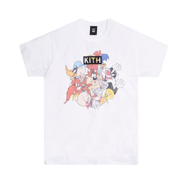 Kith x Looney Tunes Merrie Melodies Vintage Tee White