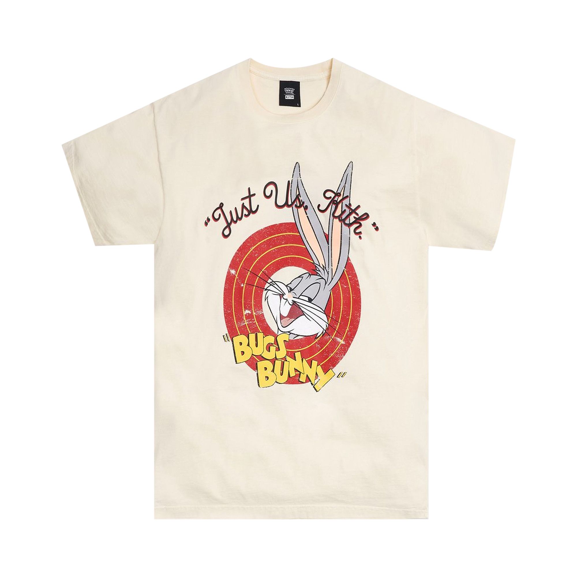 Buy Kith x Looney Tunes Bugs Vintage Tee 'Turtledove' - KH3806 104