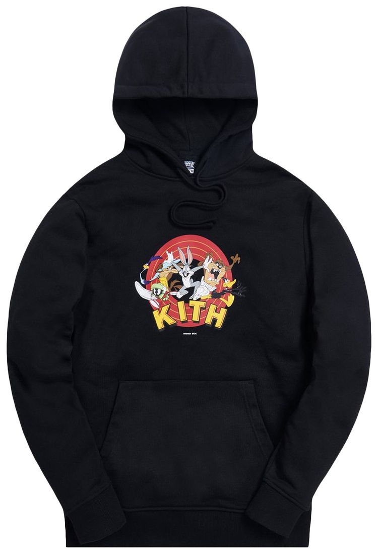 Kith x Looney Tunes Thats All Folks Hoodie Black