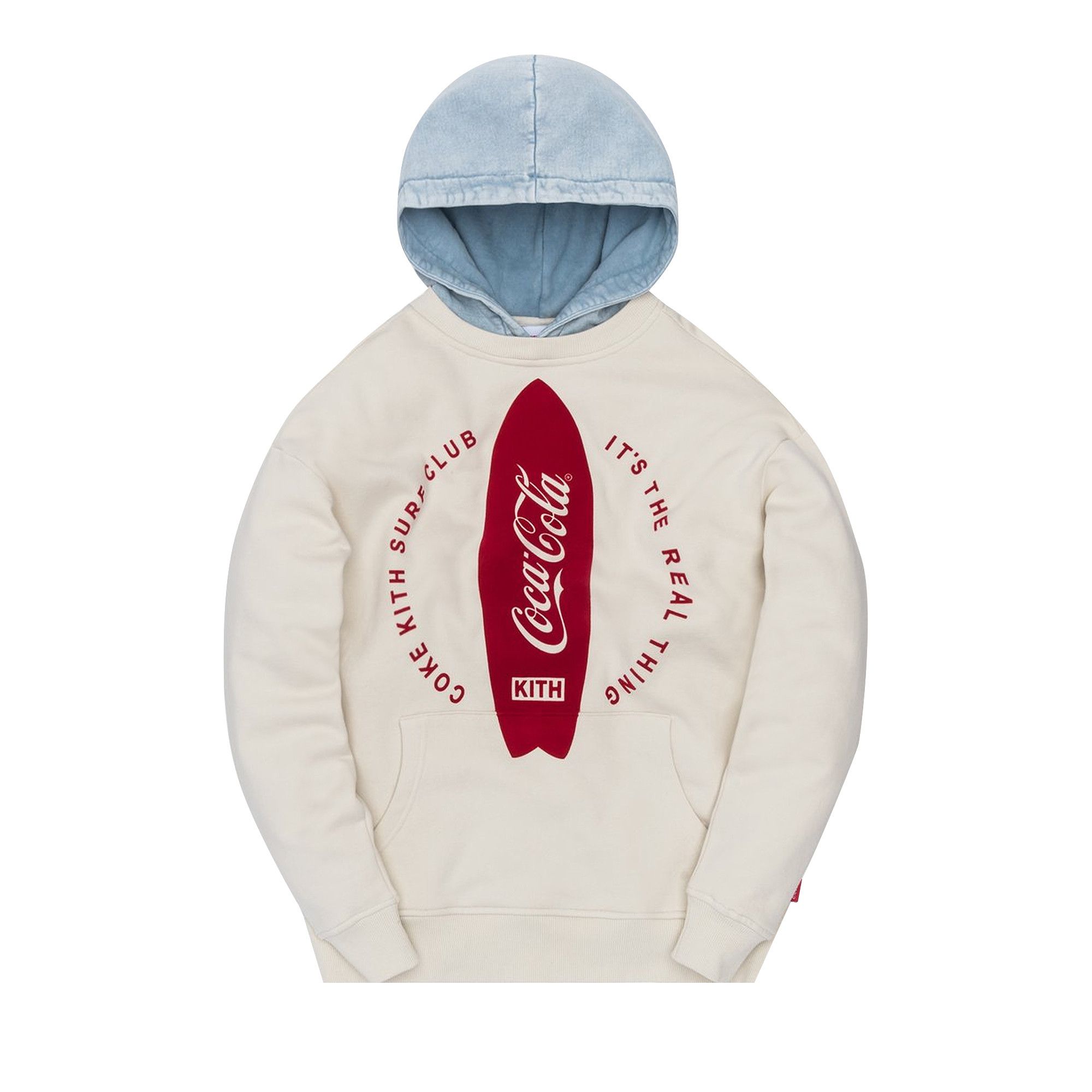 Buy Kith x Coca-Cola Surfboard Williams Ii Hoodie 'Turtledove' - KH2337 104  | GOAT
