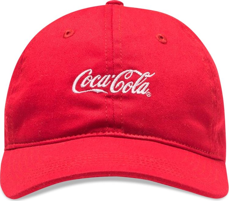 Kith x Coca-Cola Script Cap 'Red'