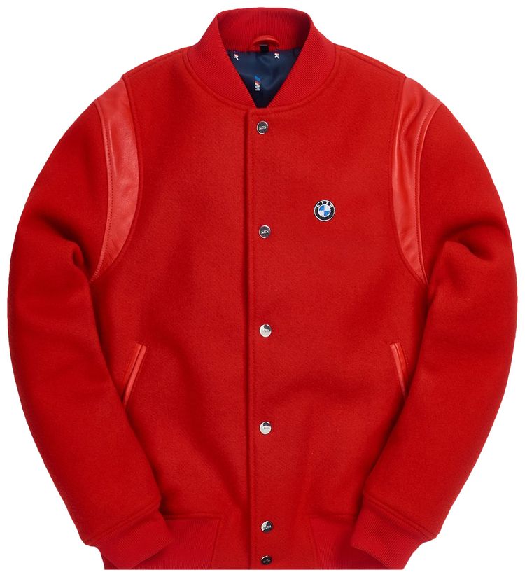 Kith For BMW Wool Bomber Red