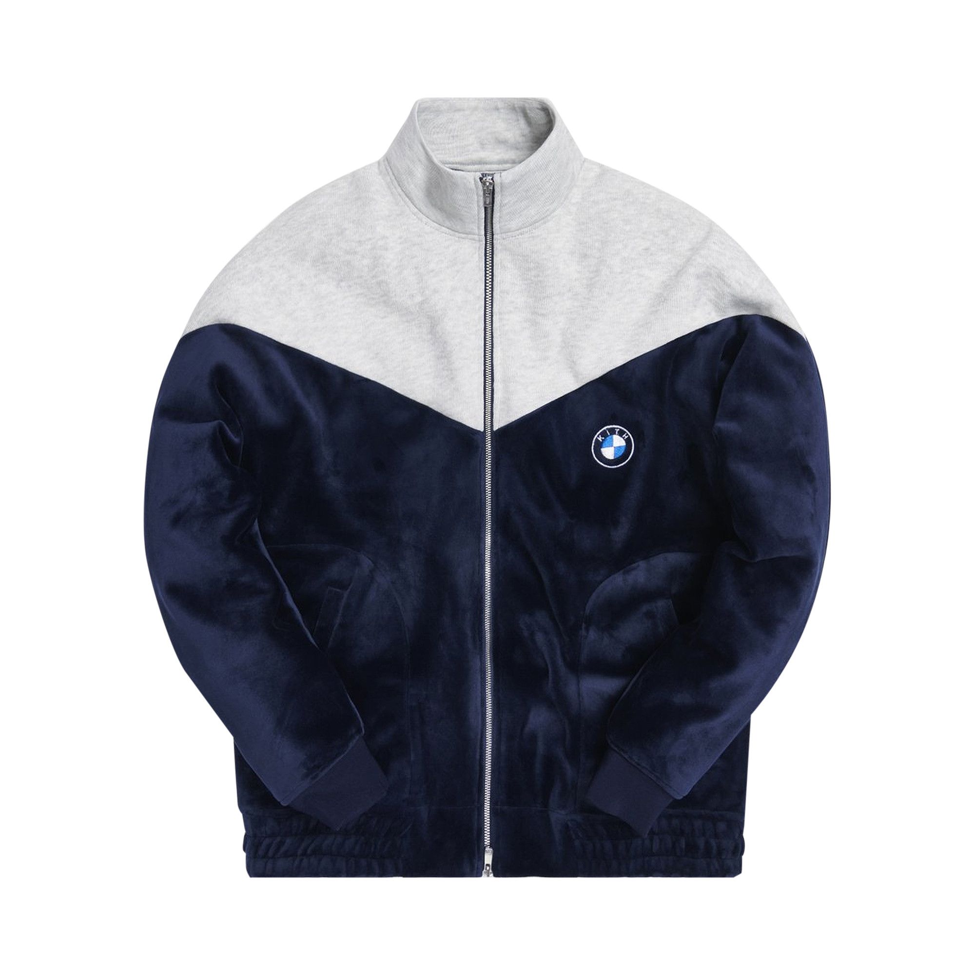 カタログギフトも！ Buy Kith For BMW Velour Track Jacket 'Navy/Multi' - KH1296 ジャケット・アウター