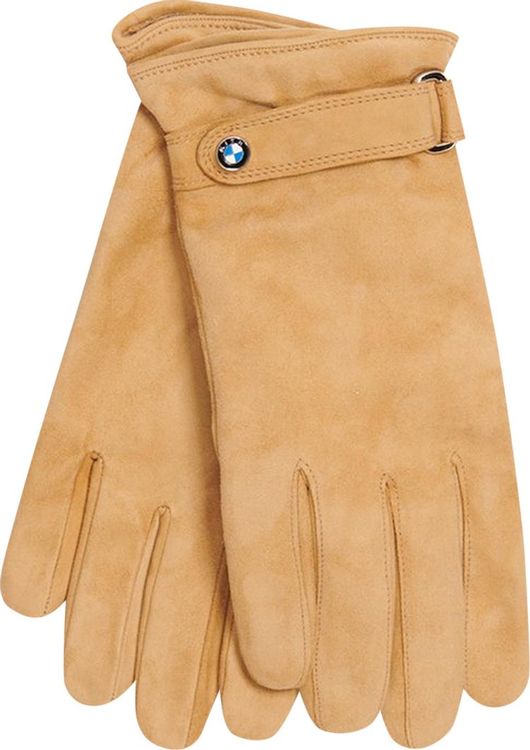 Kith For BMW Suede Driving Gloves Beige