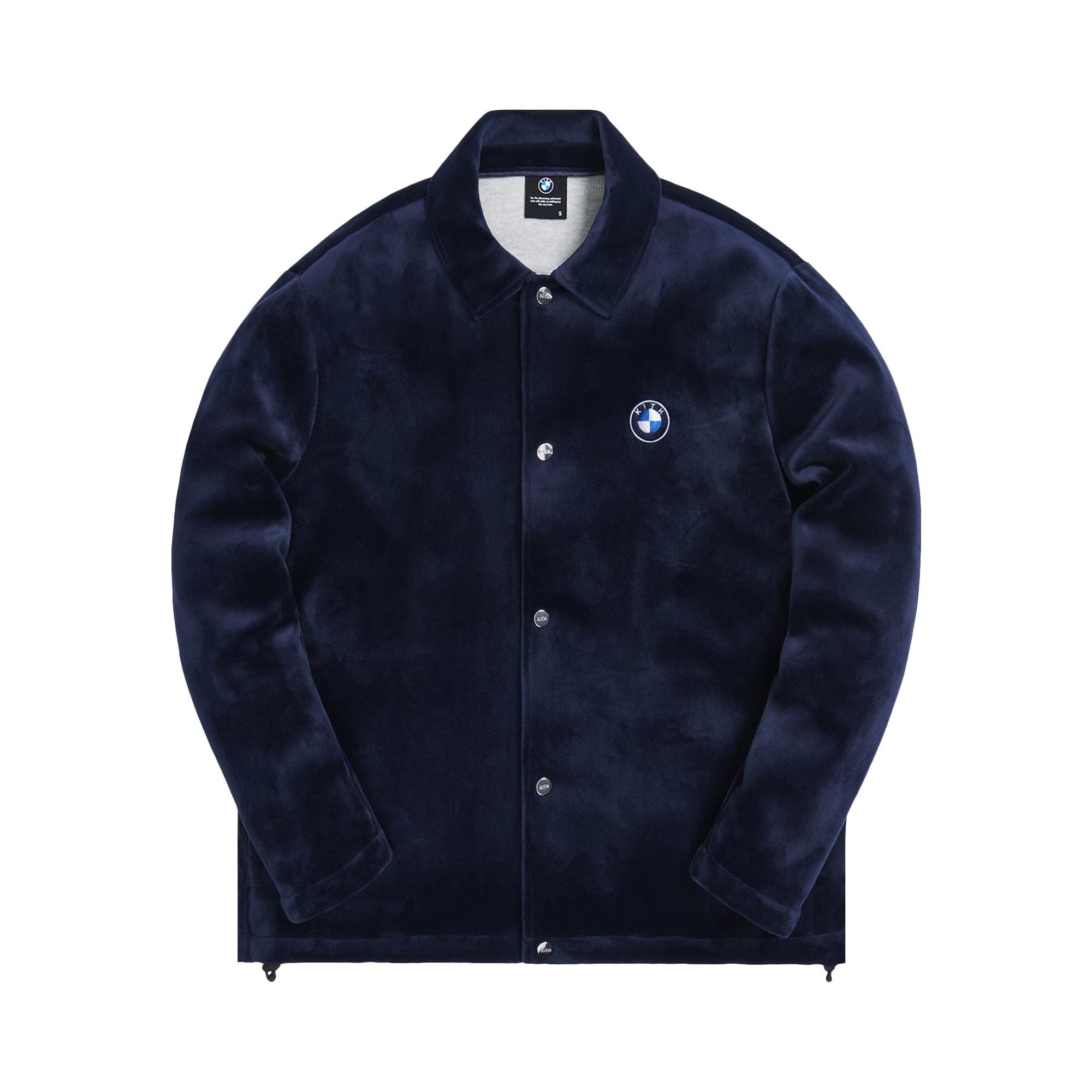 Buy Kith For BMW Velour Coaches Jacket 'Navy' - KH1294 102 | GOAT