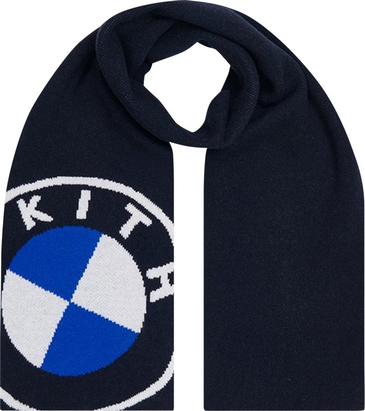 Kith For BMW Roundel Knit Scarf 'Black'