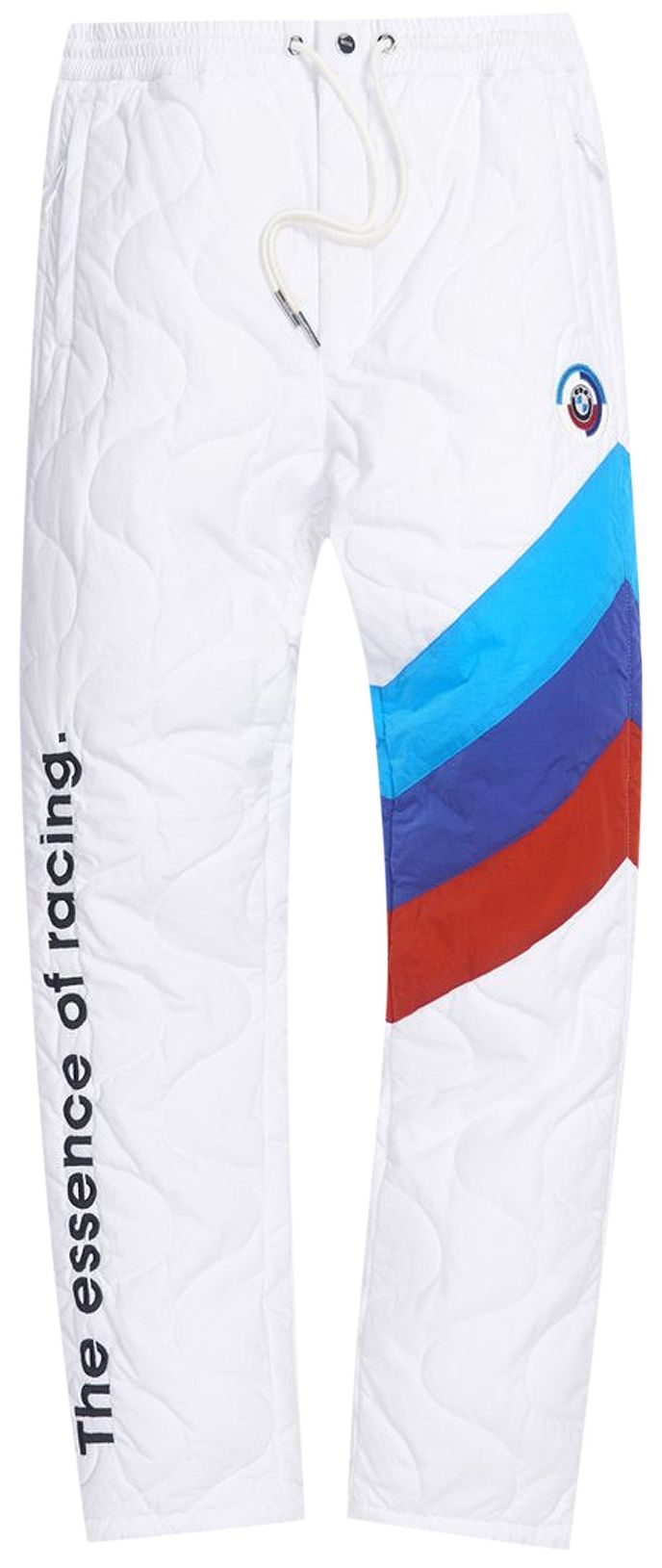 Kith For BMW Quilted Racing Pants Off White