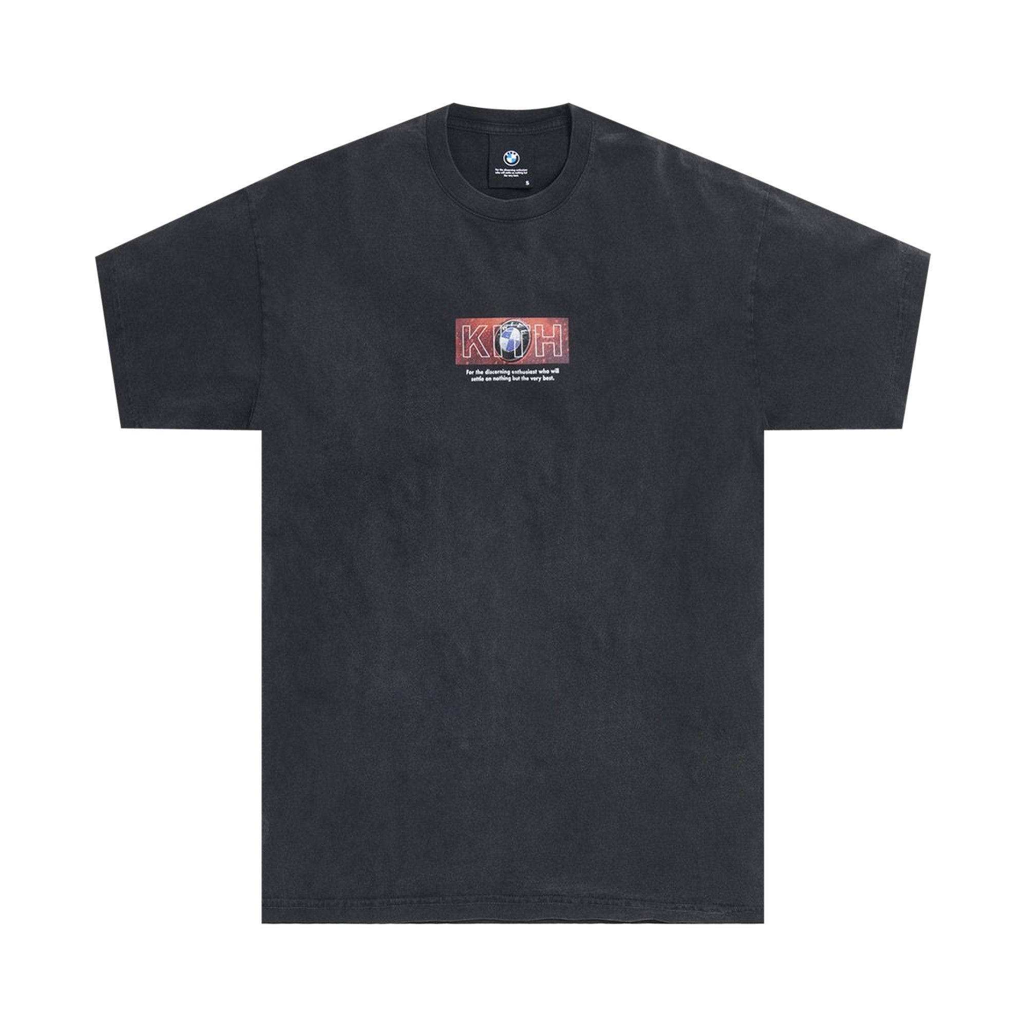 ☆ KITH x BMW Retro vintage tee コラボTシャツ ☆ Kith x BMW Classic Motorsport Vintage Tee Black Men's - FW24