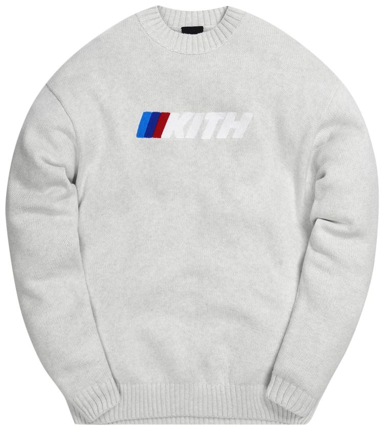 Kith For BMW Motorsport Sweater Light Grey