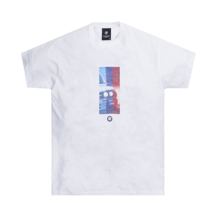 Kith For BMW M Stripe Vintage Tee White