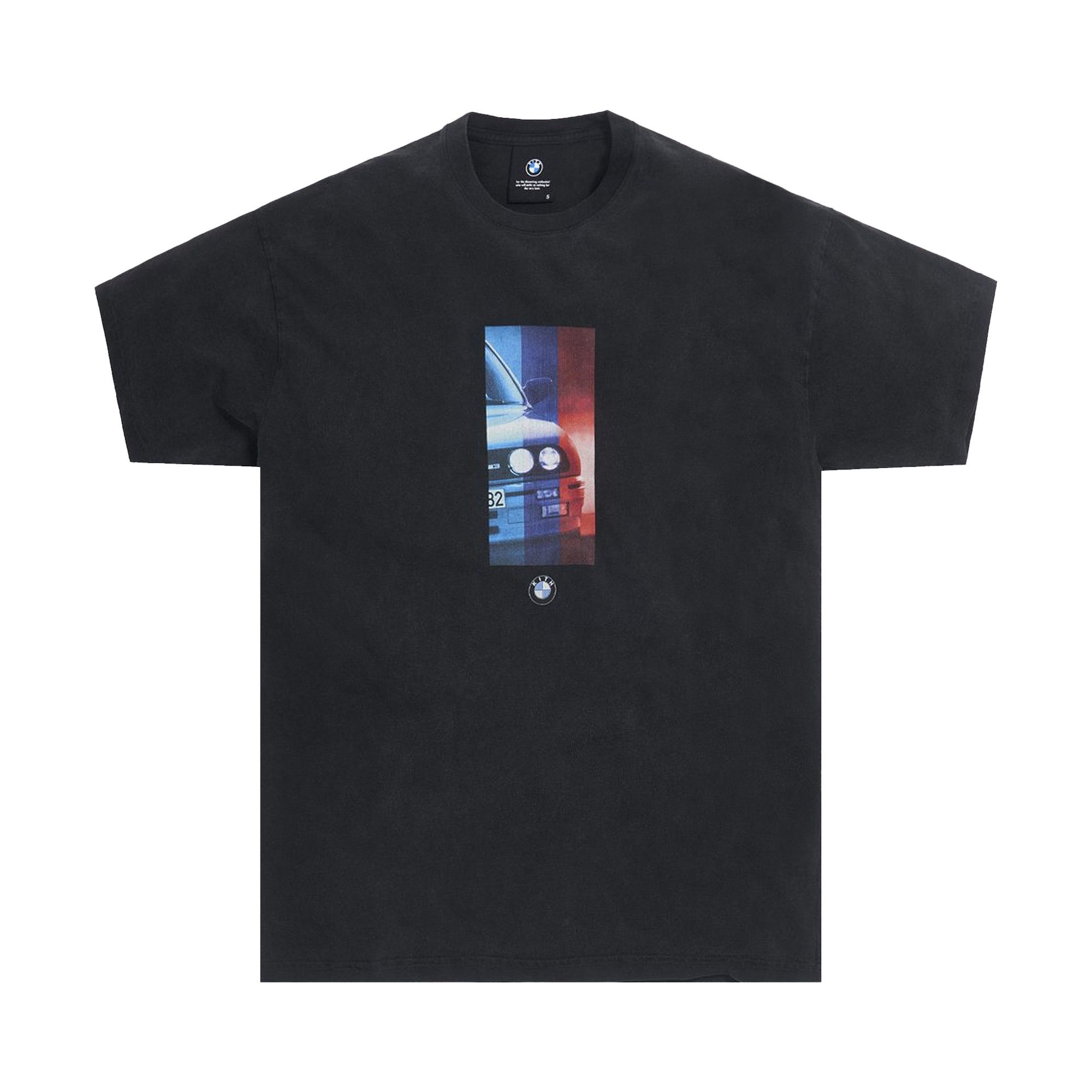 Buy Kith For BMW M Stripe Vintage Tee 'Black' - KH3947 100