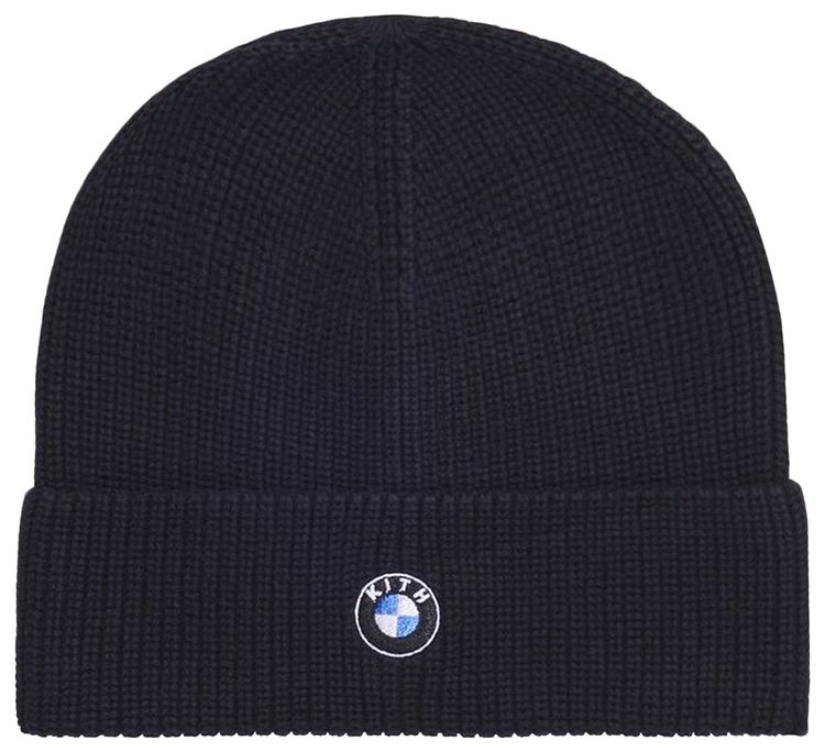 Kith For BMW Logo Dock Beanie Black