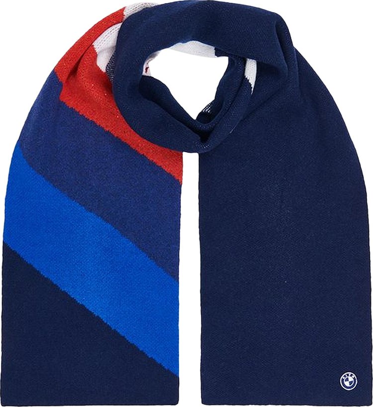 Kith For BMW Motorsport Knit Scarf 'Navy'