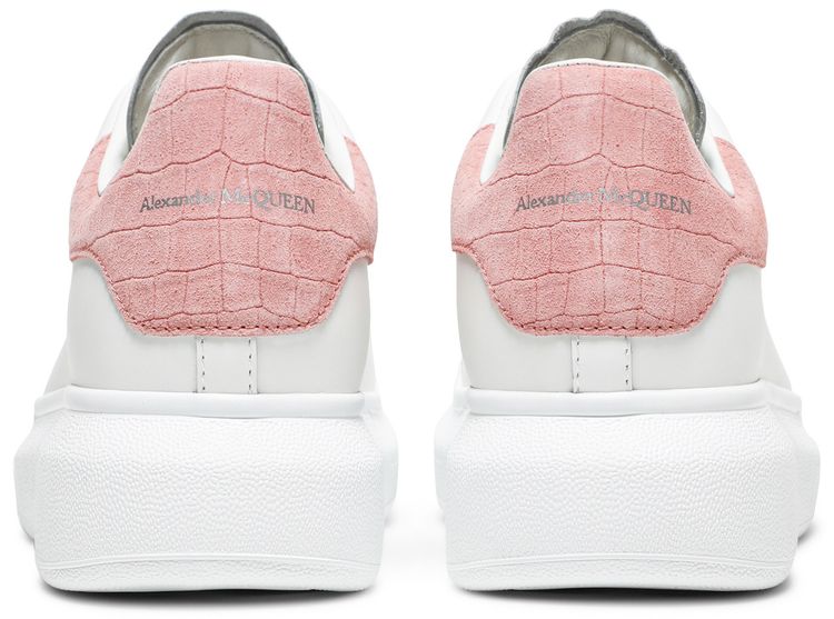 Alexander McQueen Oversized Sneaker White Rose Quartz