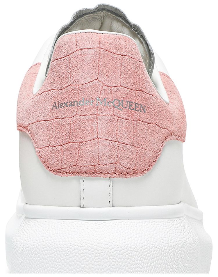 Alexander McQueen Oversized Sneaker White Rose Quartz