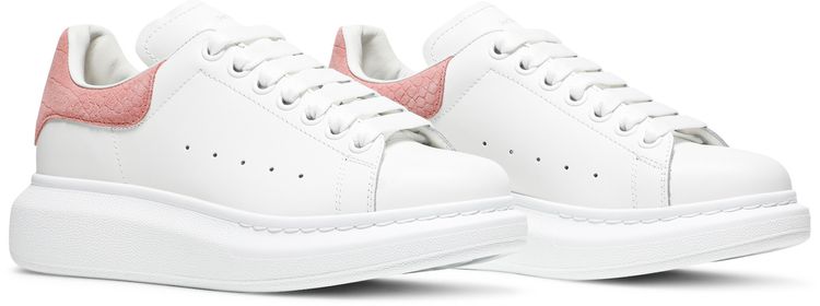 Alexander McQueen Oversized Sneaker White Rose Quartz