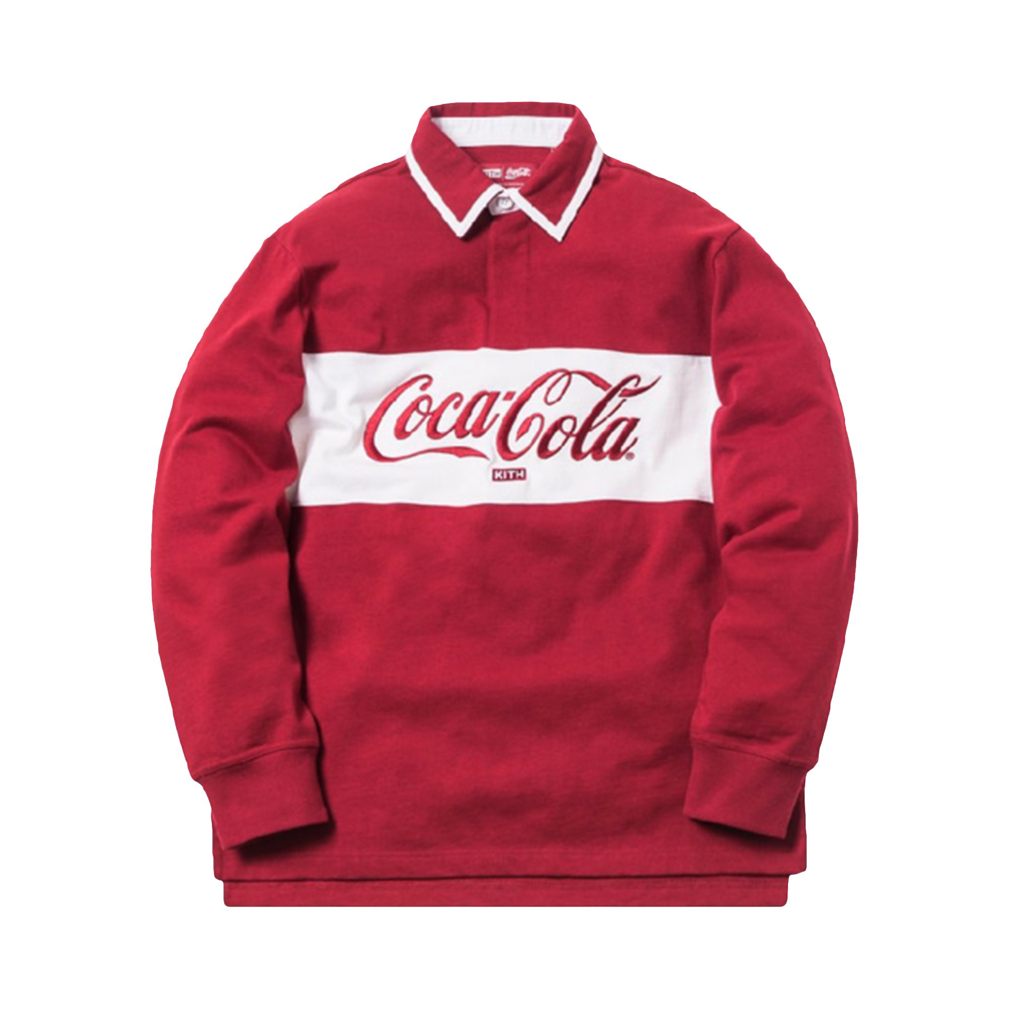 Kith x Coca-Cola Classic Rugby 'Red'