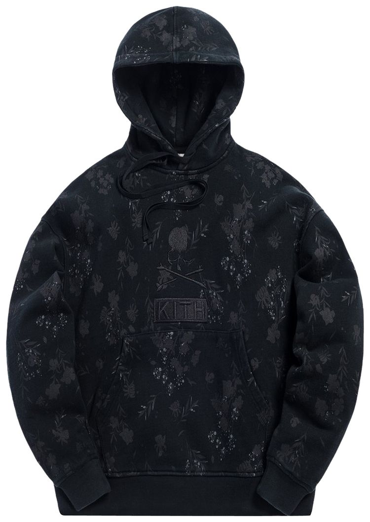 Kith x Mastermind World Fleece Pullover Hoodie Black