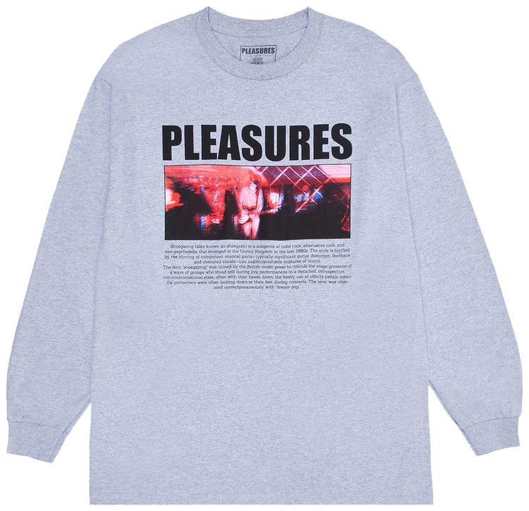 Pleasures Dream Pop Long Sleeve Heather Grey