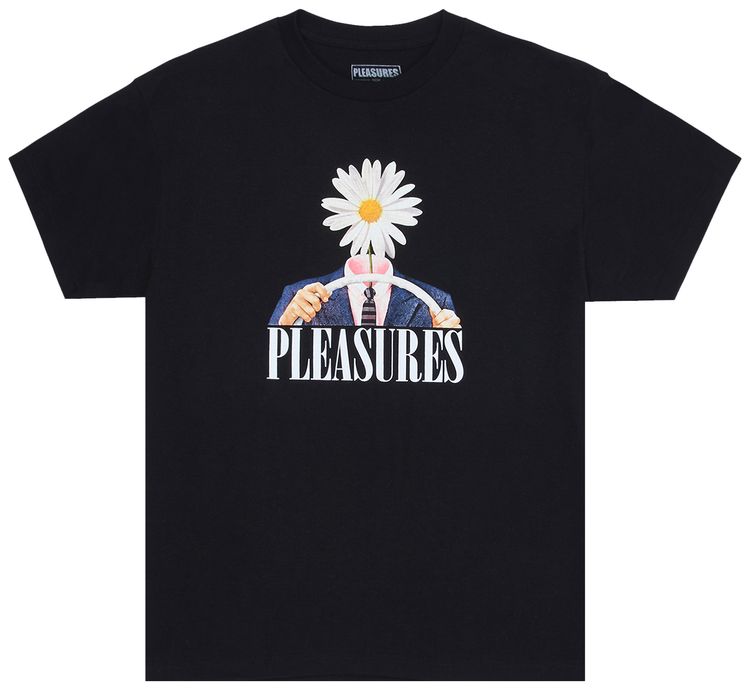 Pleasures Drive T Shirt Black