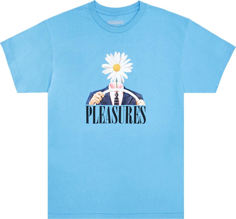 Pleasures Drive T-Shirt 'Carolina Blue'