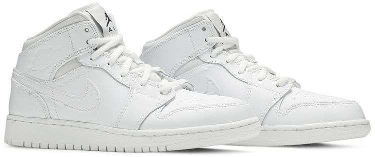 Air Jordan 1 Retro Mid GS White