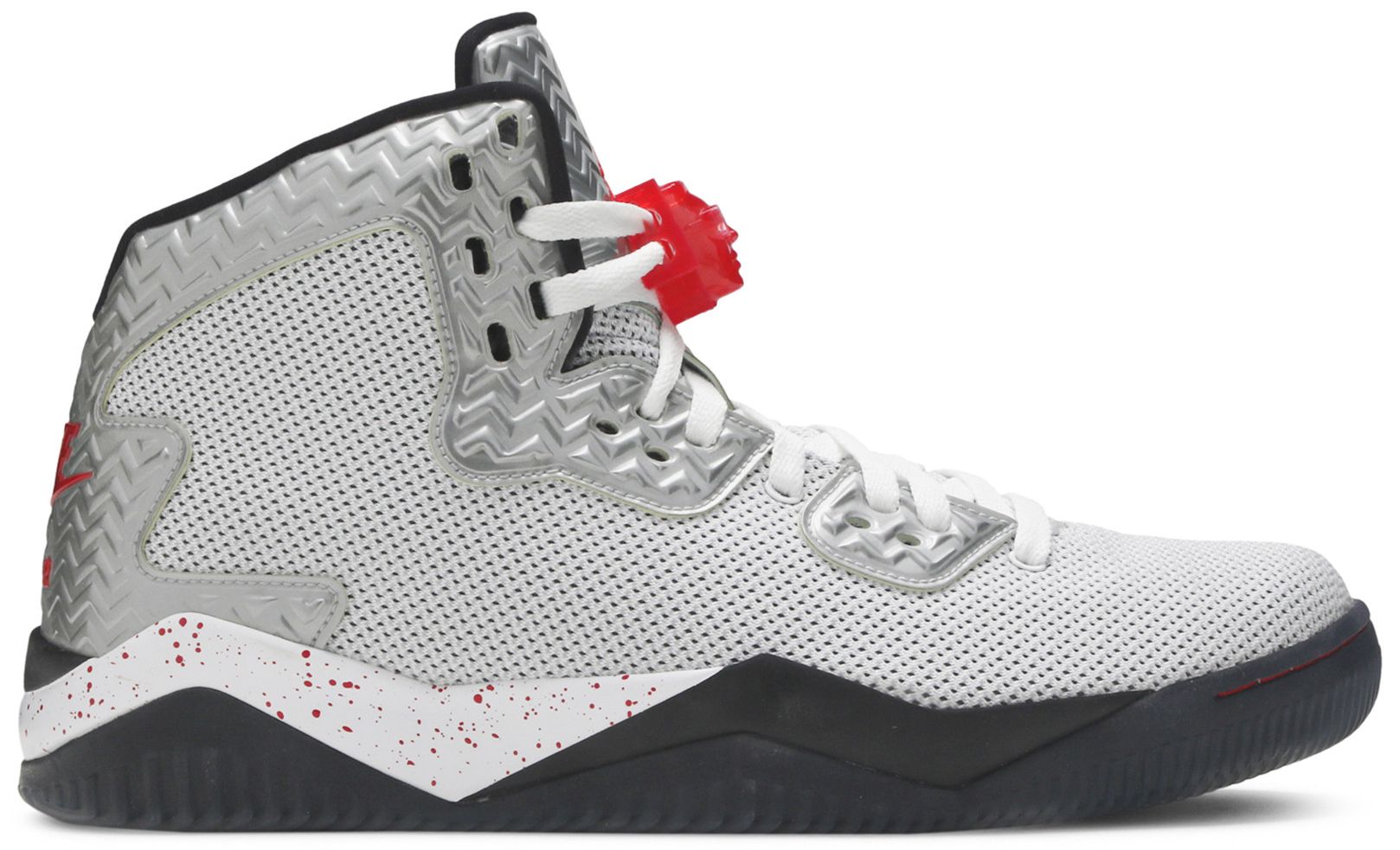 Jordan Spike Forty‎ PE Mens Basketball Shoes Black Fire Red 807541-002 Size 12 Jordan Air Spike Forty PE  main image 3