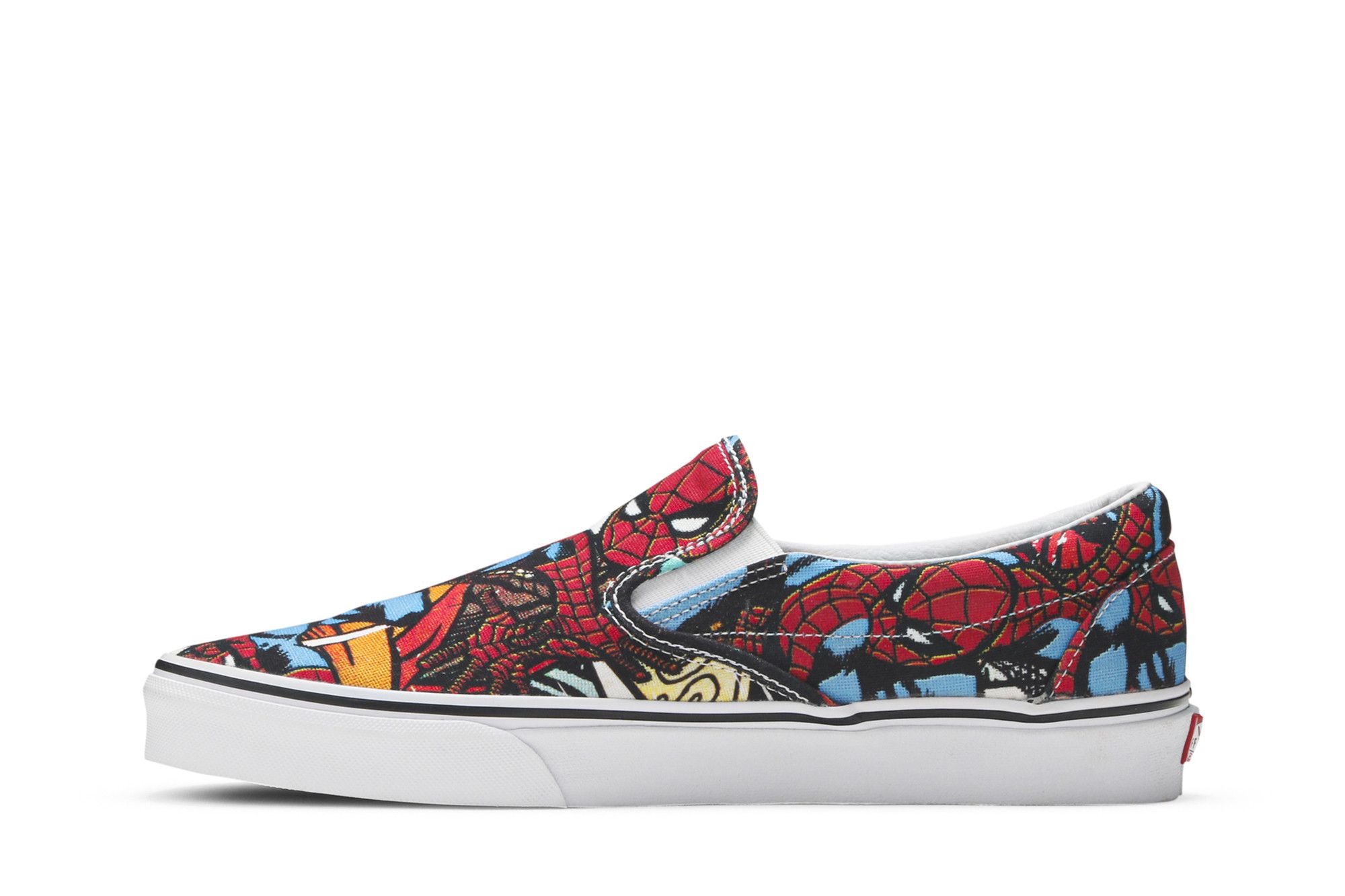 Buy Marvel x Slip-On 'Spiderman' - VN0A38F79H7 | GOAT