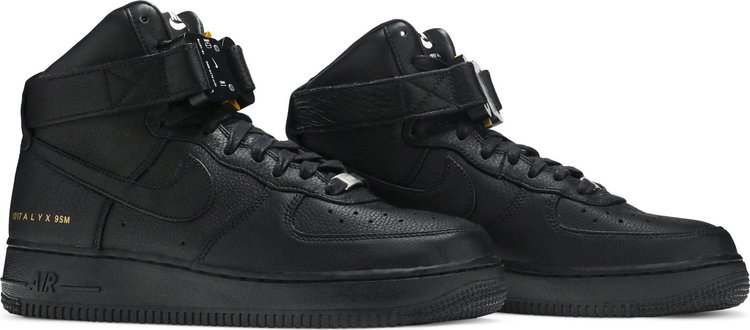 1017 ALYX 9SM x Air Force 1 High Triple Black