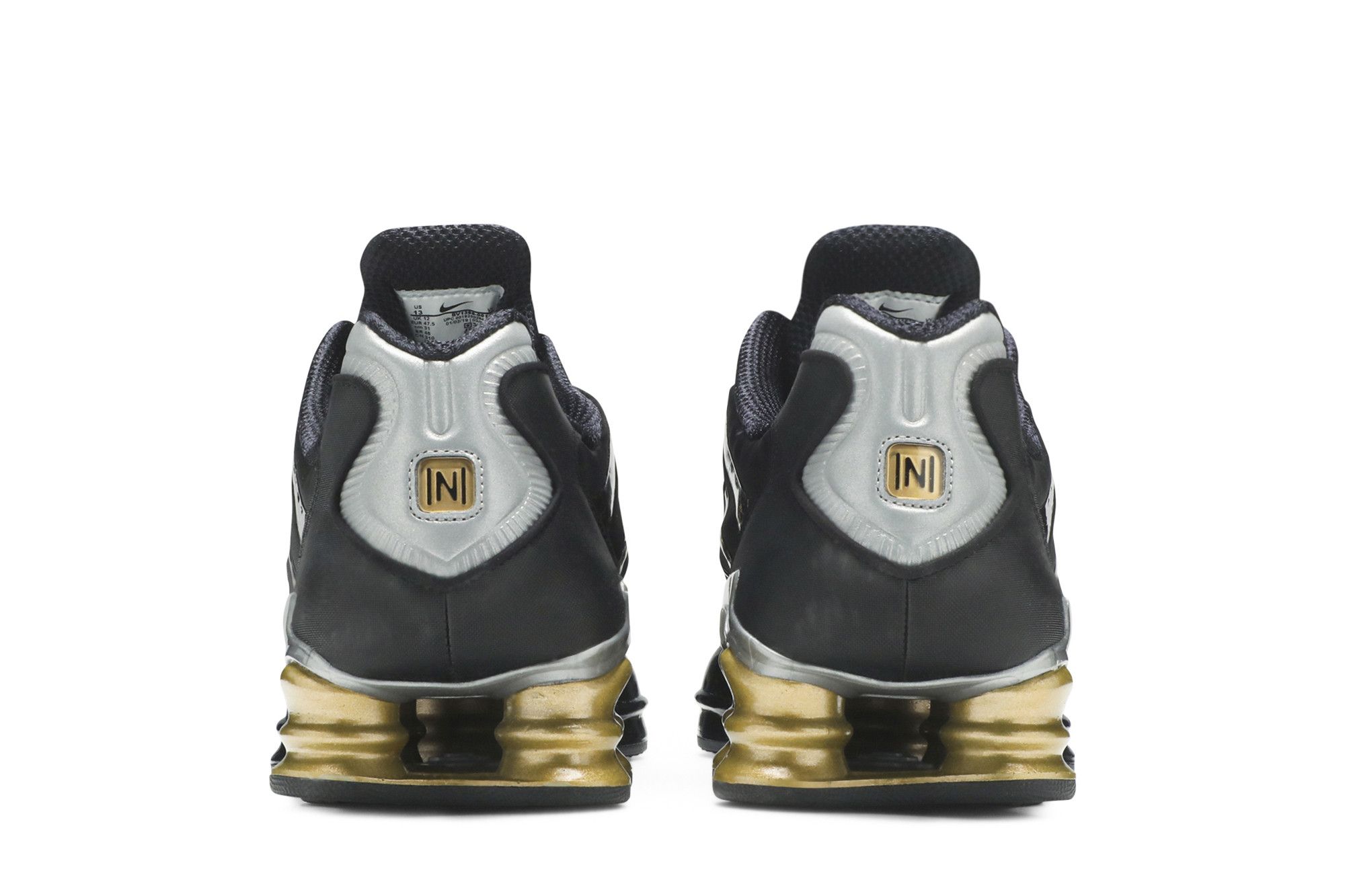 Size 5.0 Neymar Jr. x Shox TL Black Gold