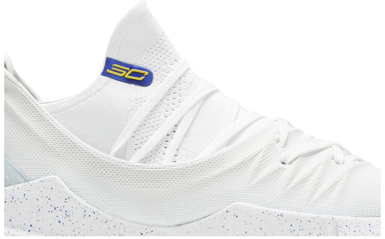 Under Armour Curry 5 Low Triple White
