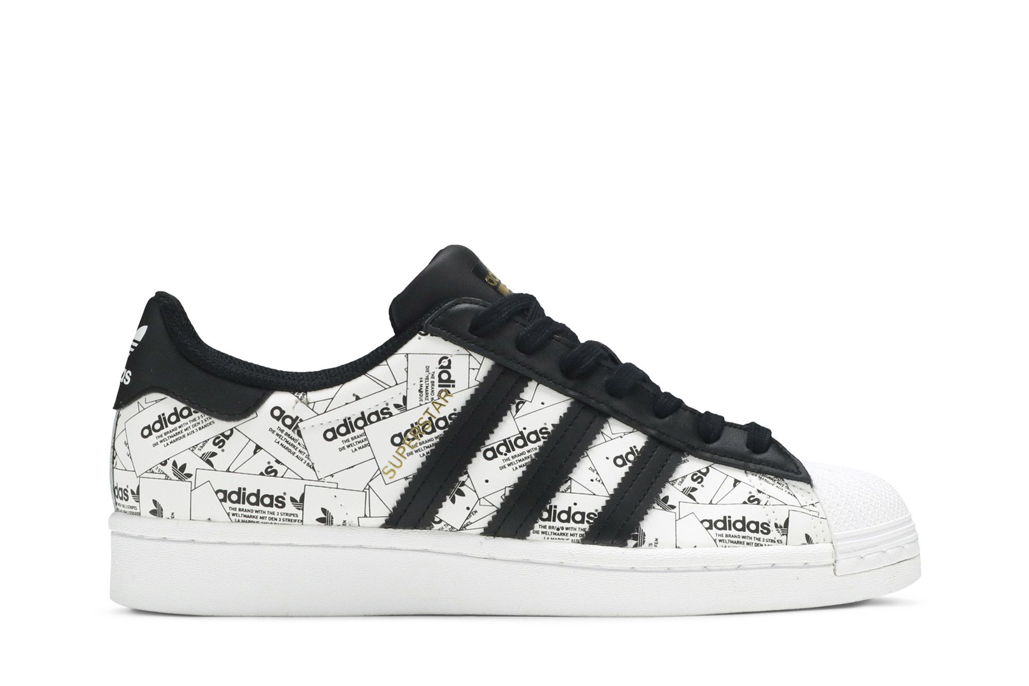 Size 10.0 Superstar Label Collage