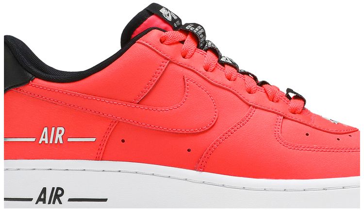 Nike Air Force 1 07 LV8 Double Air Pack   Laser Crimson