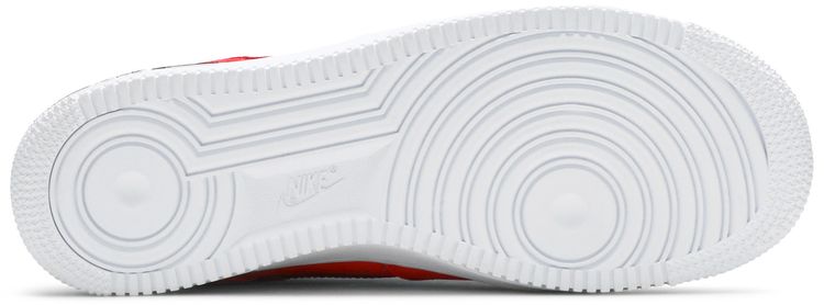 Nike Air Force 1 07 LV8 Double Air Pack   Laser Crimson