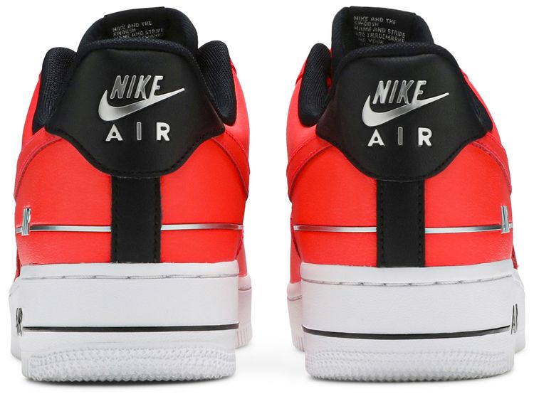 Nike Air Force 1 07 LV8 Double Air Pack   Laser Crimson