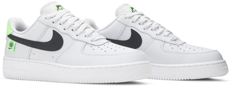 Nike Air Force 1 07 Low Worldwide Pack   Platinum Green Strike