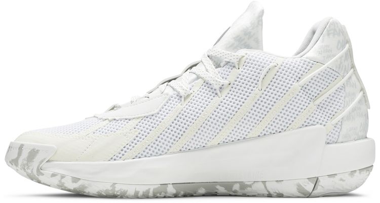 Adidas Dame 7 I Am My Own Fan   Cloud White
