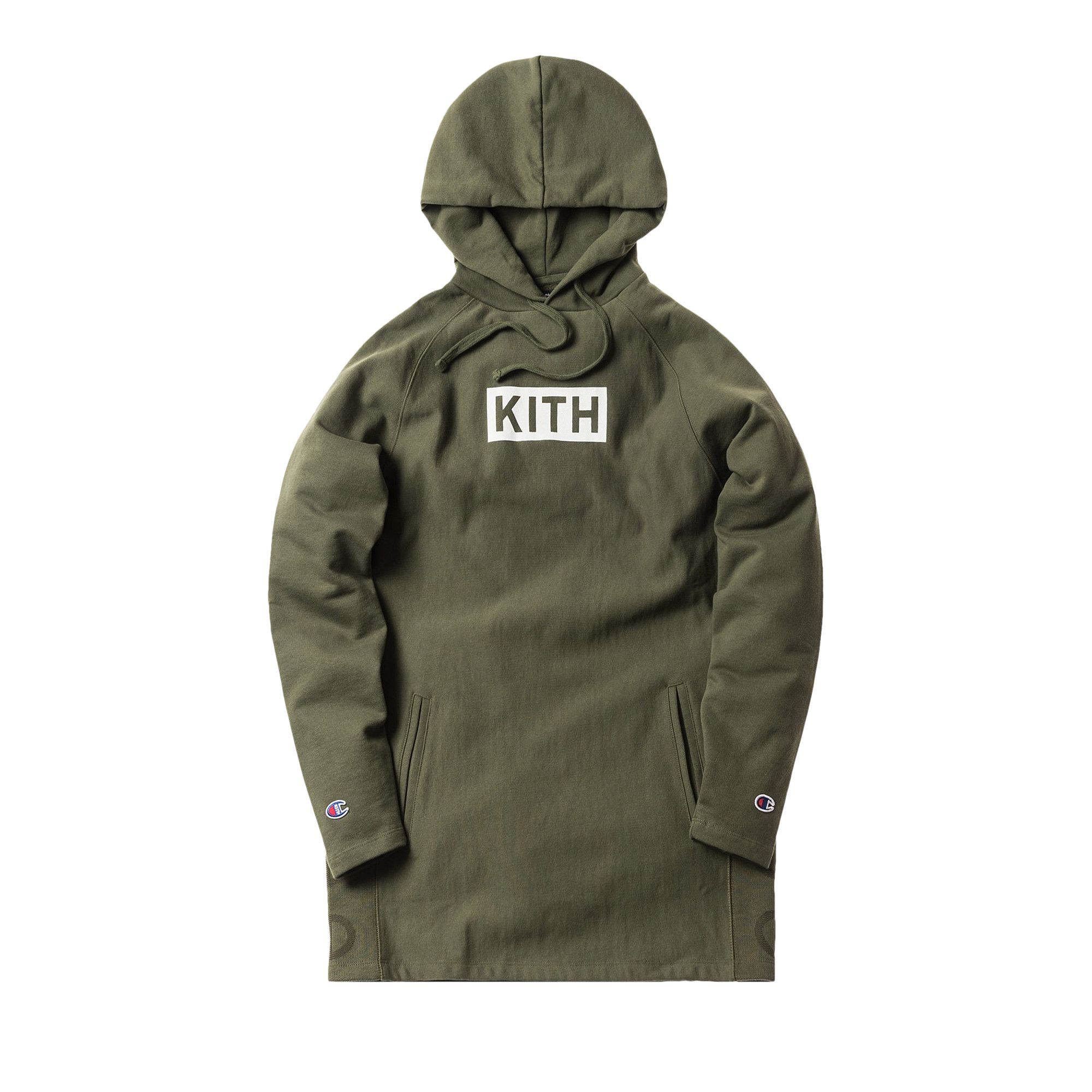 Kith x champion logo hoodie clearance